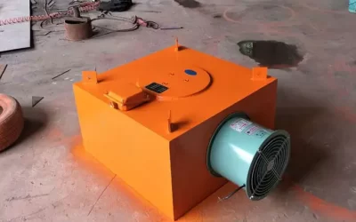 Air-cooled iron remover